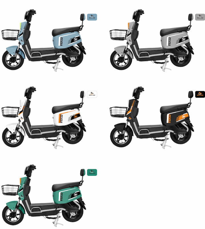2026 New Design Z4 Electric Motorcycle with basket